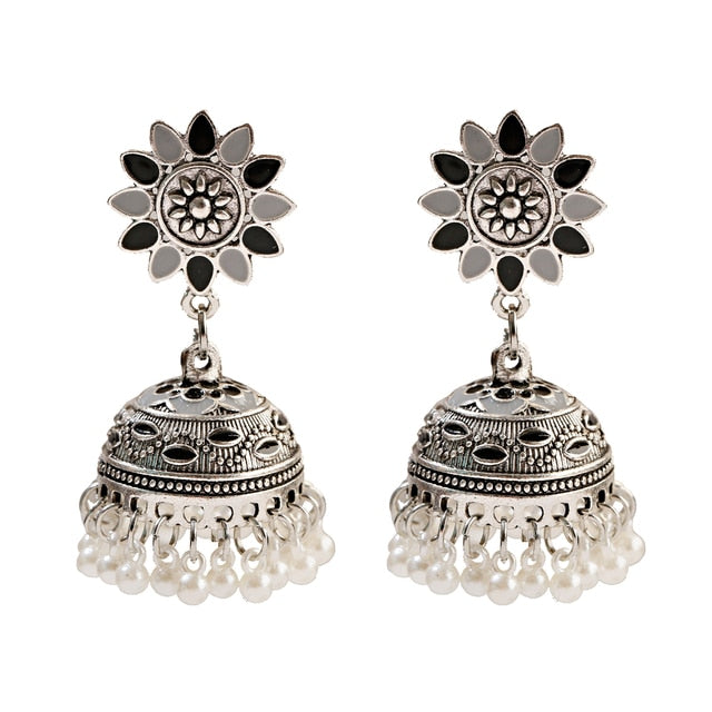 Piercing Indian Jewelry Jhumka Charms Earrings For Women