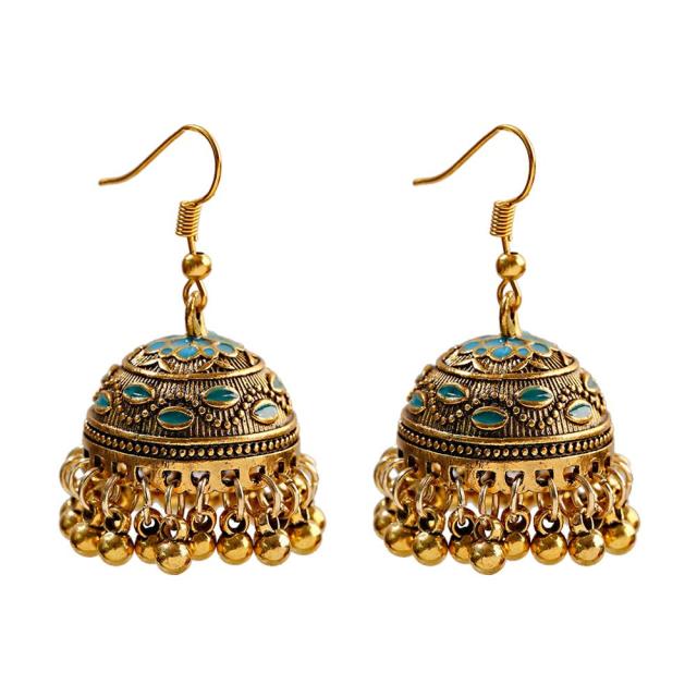 Piercing Indian Jewelry Jhumka Charms Earrings For Women