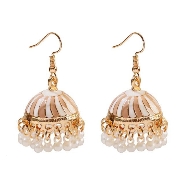 Piercing Indian Jewelry Jhumka Charms Earrings For Women