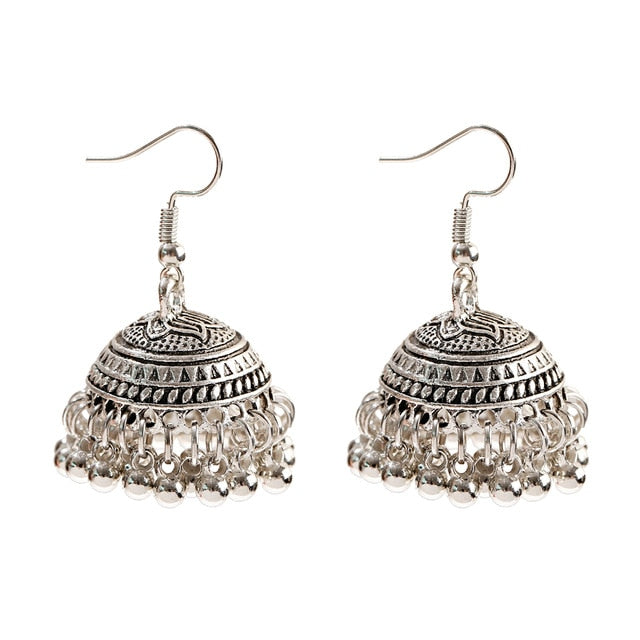 Piercing Indian Jewelry Jhumka Charms Earrings For Women