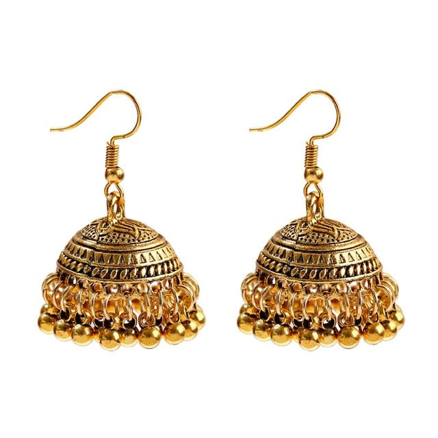 Piercing Indian Jewelry Jhumka Charms Earrings For Women