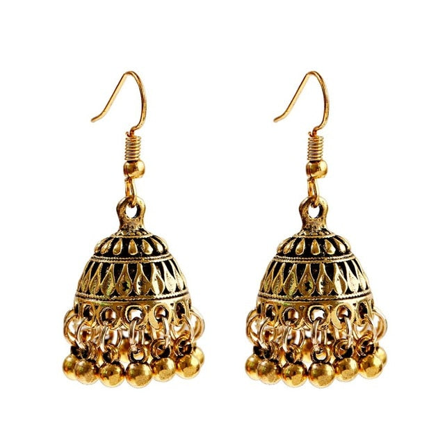 Piercing Indian Jewelry Jhumka Charms Earrings For Women