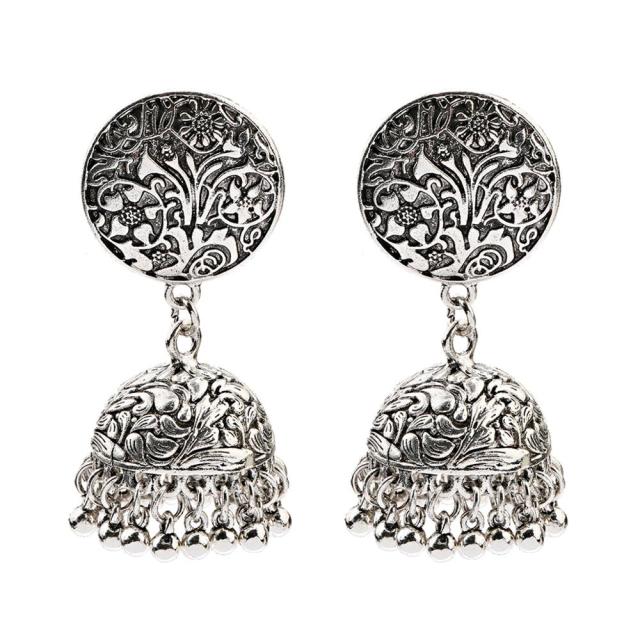 Piercing Indian Jewelry Jhumka Charms Earrings For Women