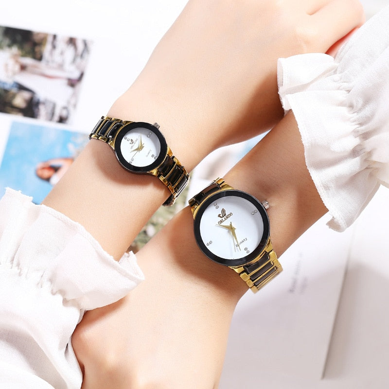 Lover's Watch Women Casual Stainless Steel Watches
