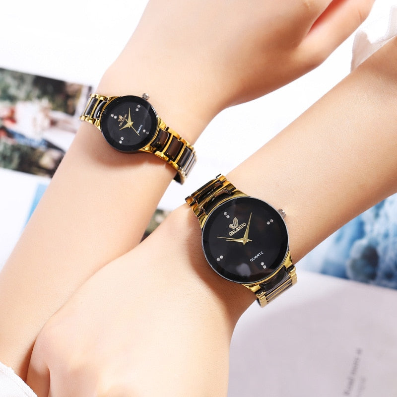 Lover's Watch Women Casual Stainless Steel Watches
