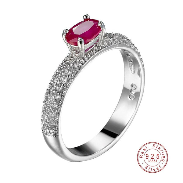 Anillos de cristal de circón para mujer, regalos de cumpleaños para niñas