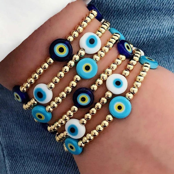 Pulsera de ojo turco para mujer
