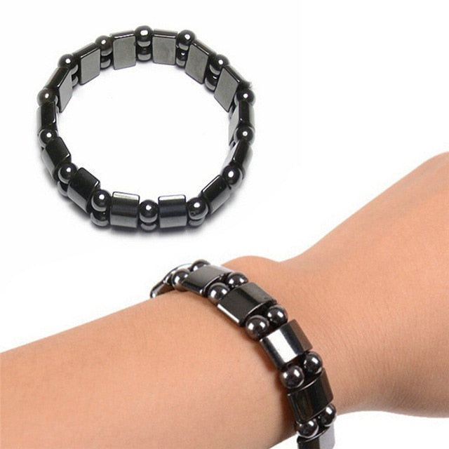 Hot Magnetic Tiger Eye Hematite Stone Bead Couple Bracelet