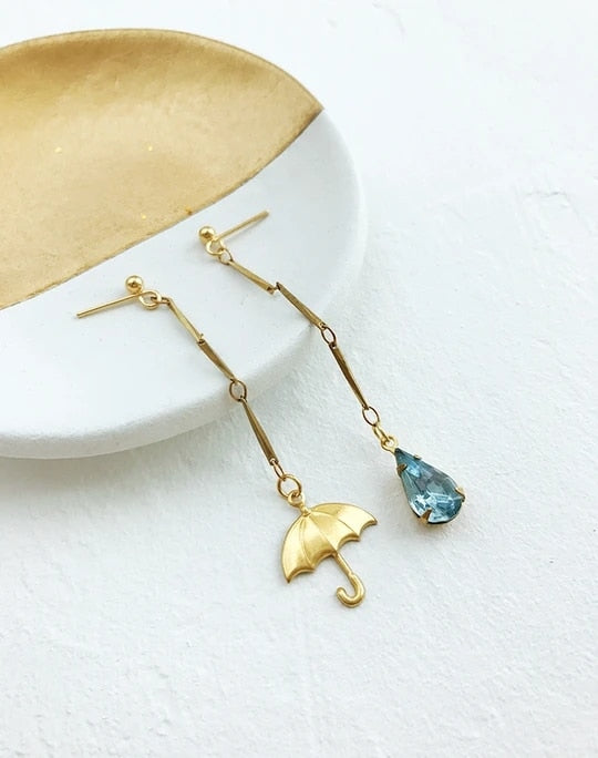 Rainy Day Earrings Gift Jewelry Set For women