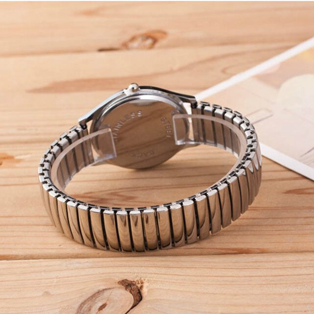 Couple Flexible Stretch Band Quartz Watches