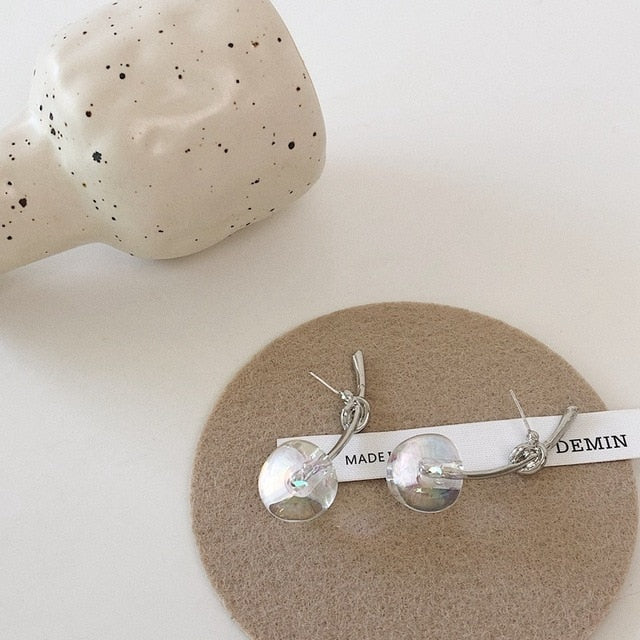 New  Korean Cherry Fruit Shaped Drop Earrings