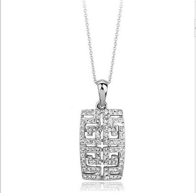 New Design Hot Sale gold-color Austria Crystal Jewelry Set