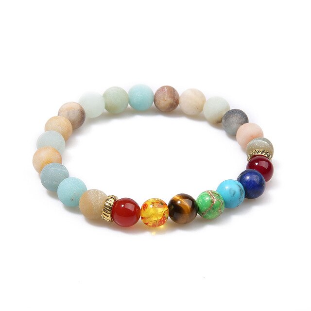 7Chakra Yoga Elastic Rope Bracelet