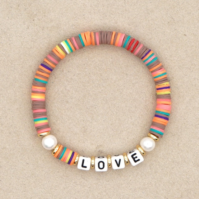 Evil Eye Bracelets Love Letter Bracelet For Women