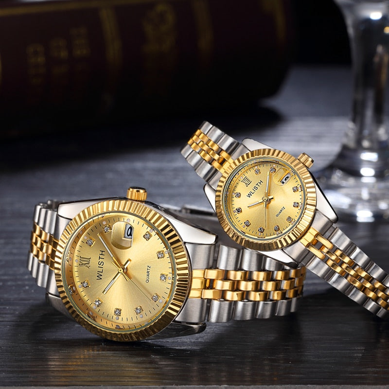 Luxury  Quartz Watch Women Clock Ladies Dress Wristwatch