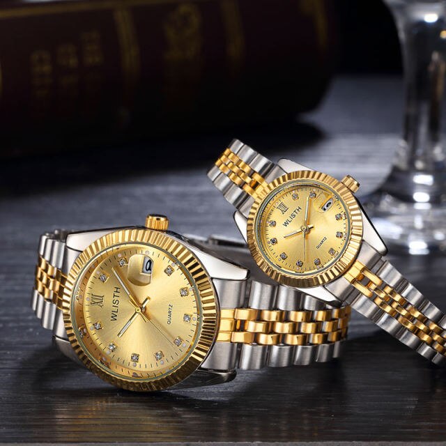 Luxury  Quartz Watch Women Clock Ladies Dress Wristwatch