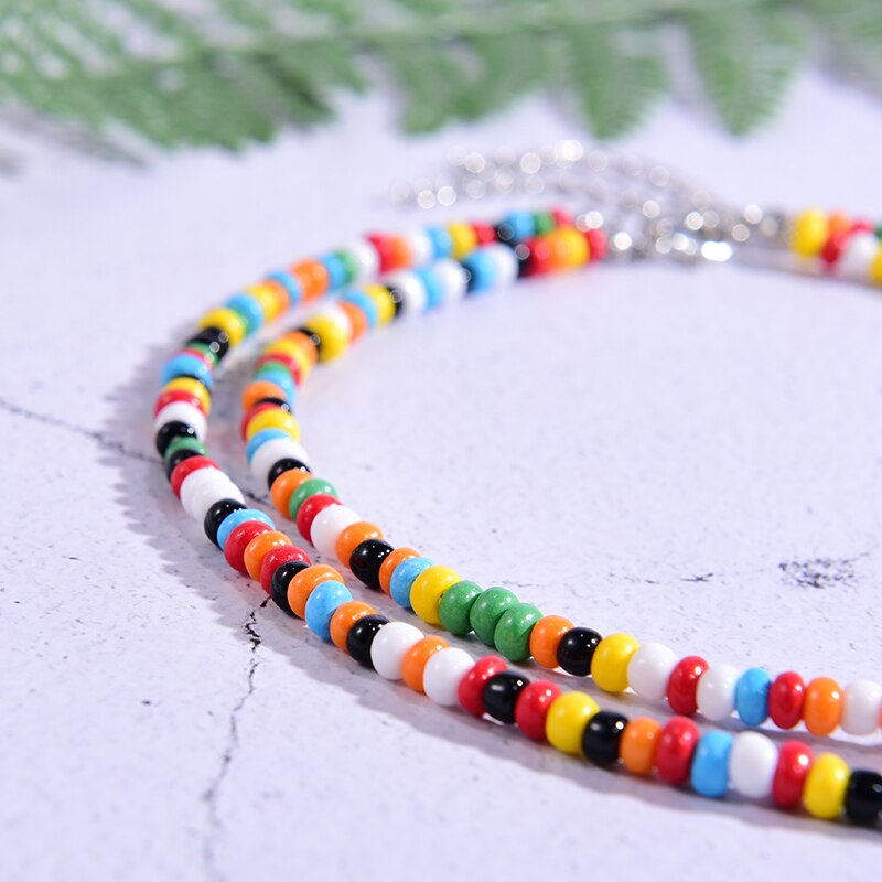 Seed Beads Love Necklace Sets