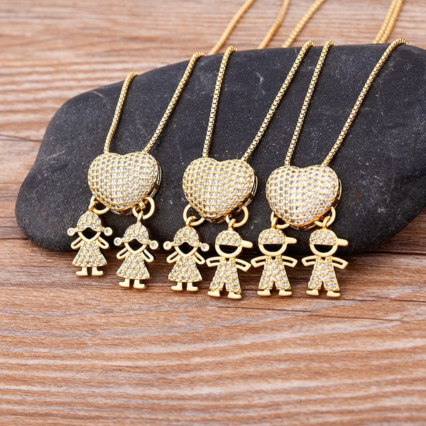 New Design Girl Boy Pendant