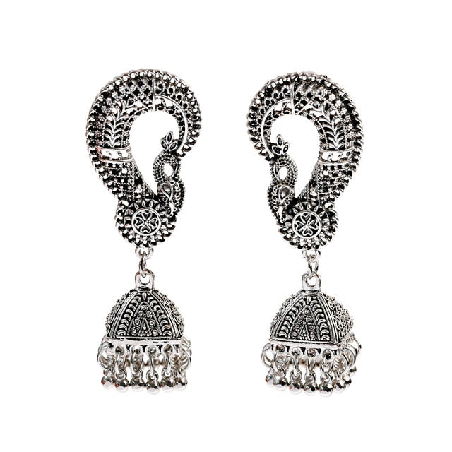 Piercing Indian Jewelry Jhumka Charms Earrings For Women