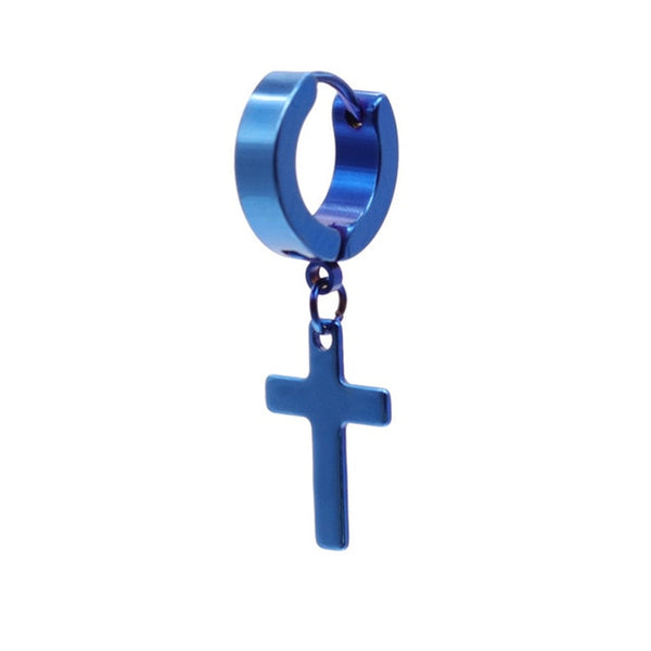 Fake Piercing Earrings Stainless Steel Clip on Non Piercing Earrings