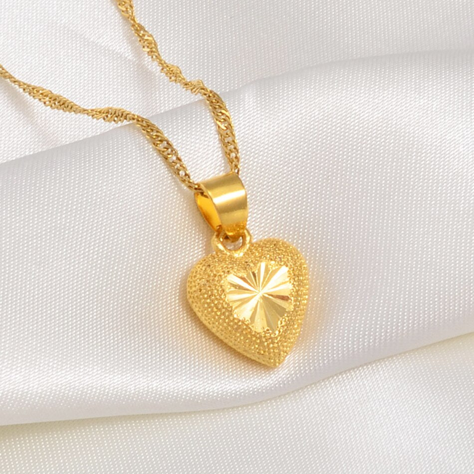Small Size Heart Necklaces