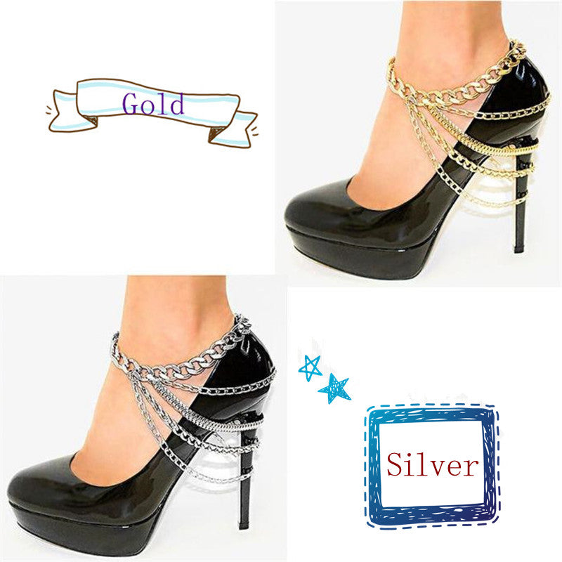 1 Piece Sexy Shoes Chains Anklets