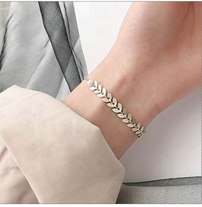 Crystal Pearl Gothic Trend Charm Bracelet  For Women