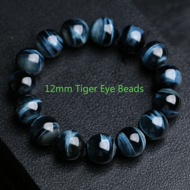 5A+ Lightning Royal Blue Tiger Eye Bracelets