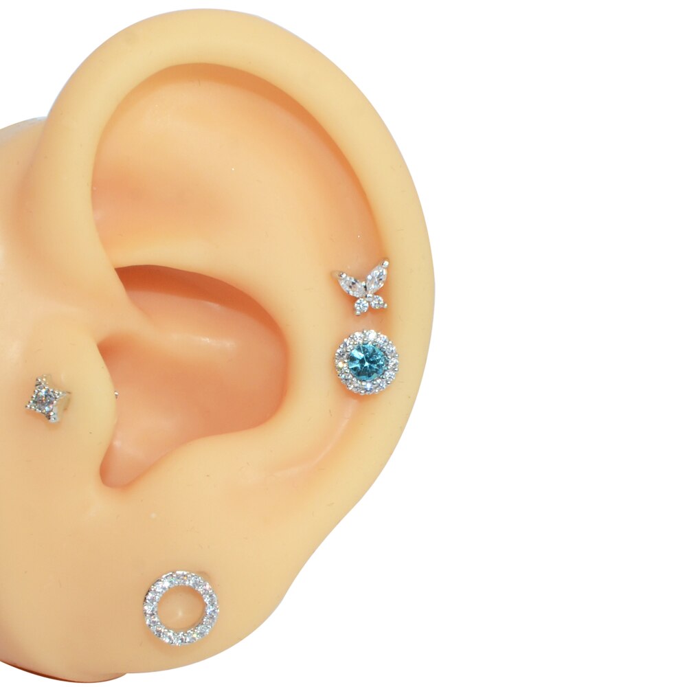 Studs Cartilage Helix Lobe Conch Piercing Earrings