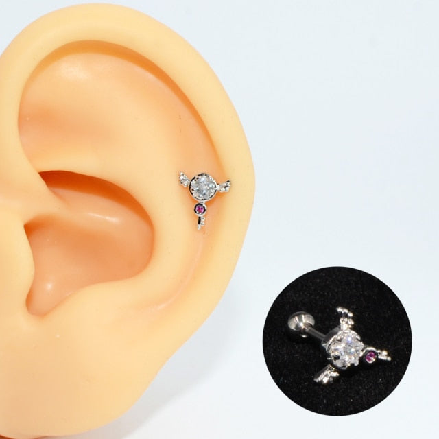 Studs Cartilage Helix Lobe Conch Piercing Earrings