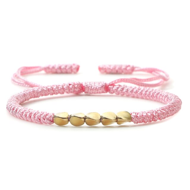 Handmade Tibetan Buddhist Copper Beads Bracelet