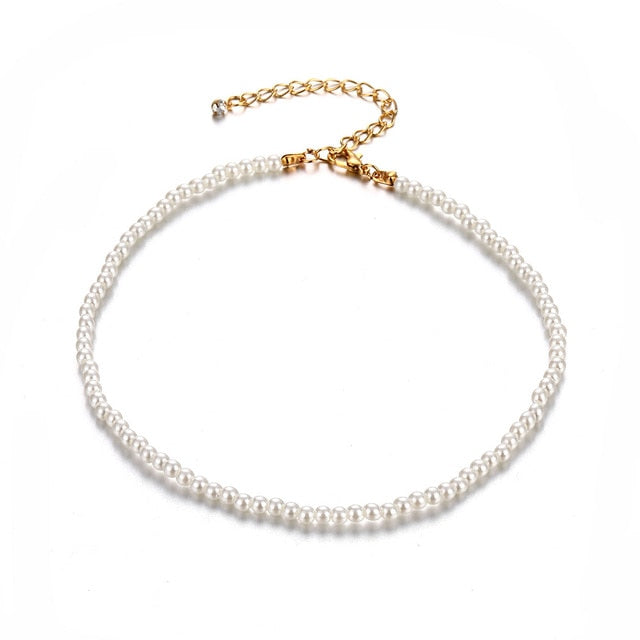 Thick Chain Toggle Clasp Gold Necklaces