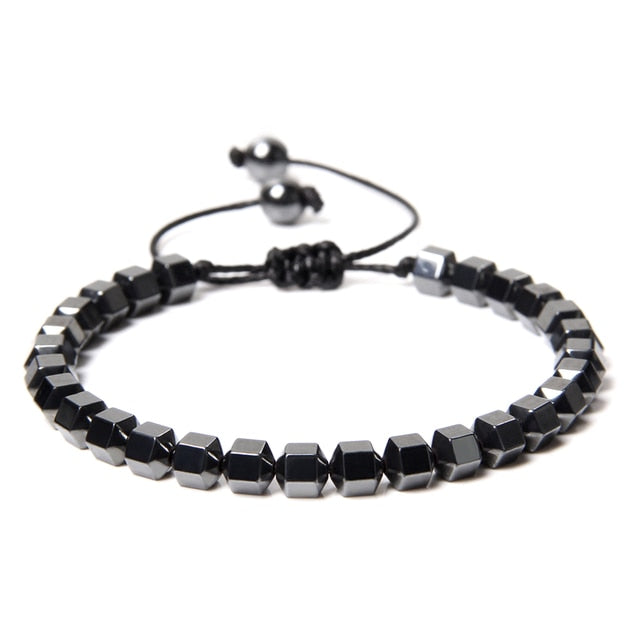 Weight Loss Hematite Braided Bracelets For Women