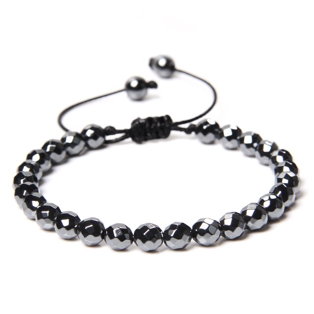 Weight Loss Hematite Braided Bracelets For Women