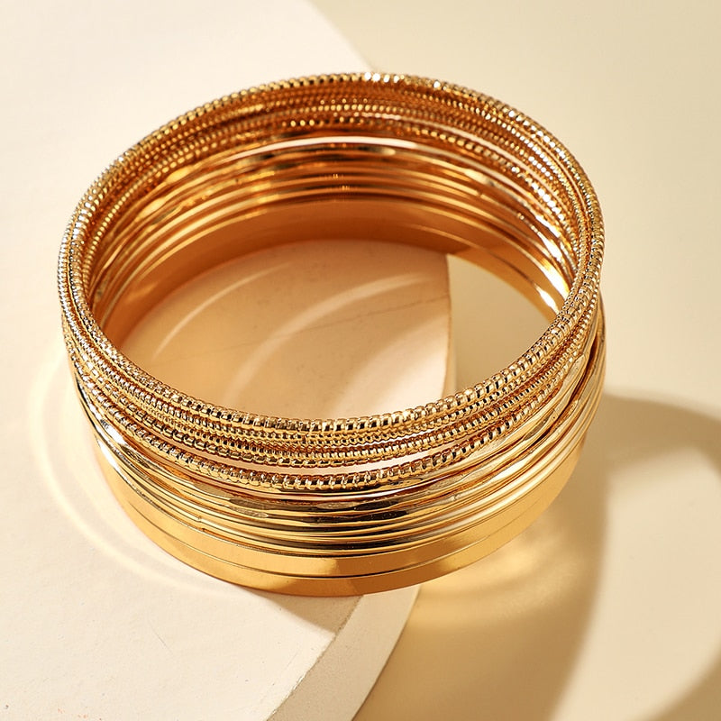 Trendy Charming Alloy Metal  Bracelets for Women