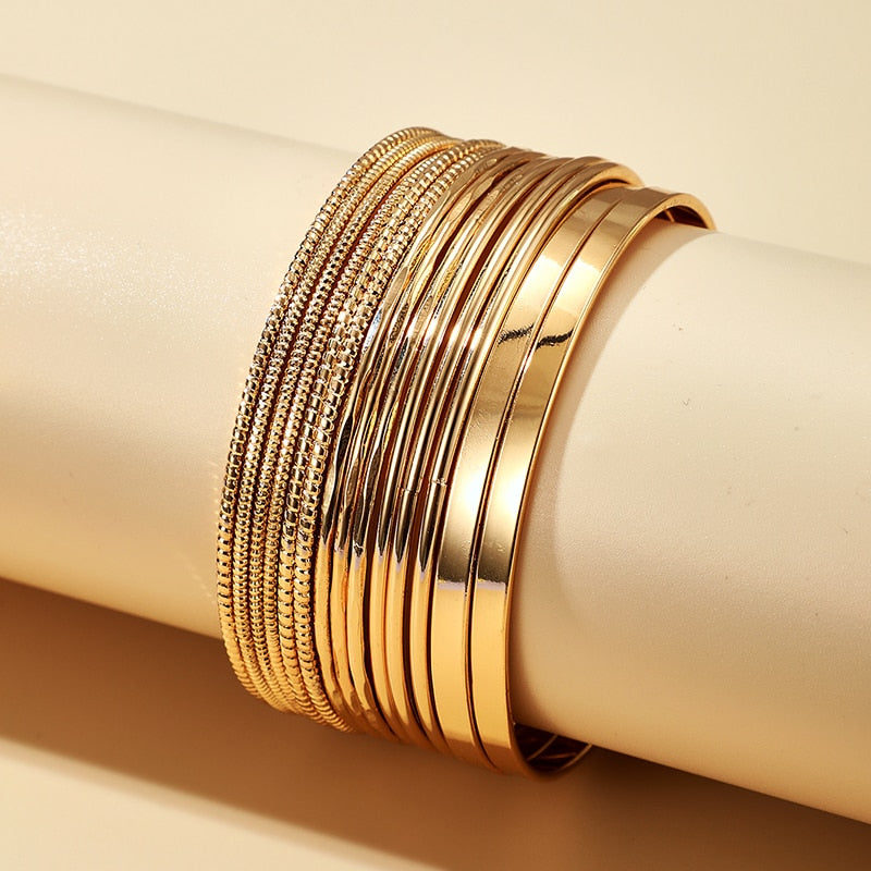 Trendy Charming Alloy Metal  Bracelets for Women