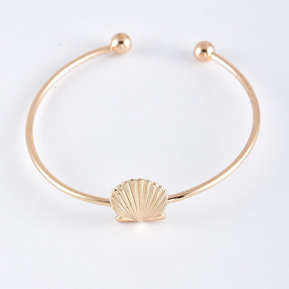 Bohemian Mixed Golden Shell Starfish Bracelet Women