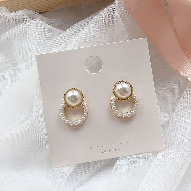 Korean New Simple Geometry Earrings