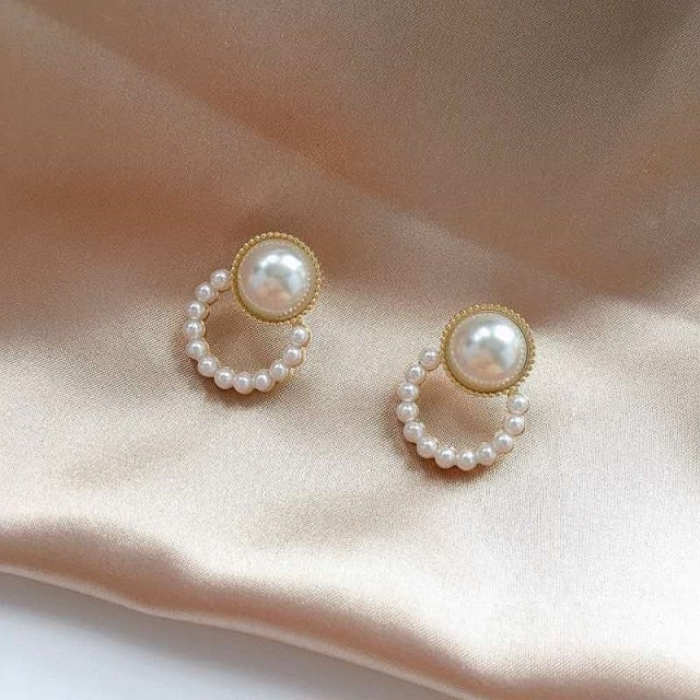 Korean New Simple Geometry Earrings