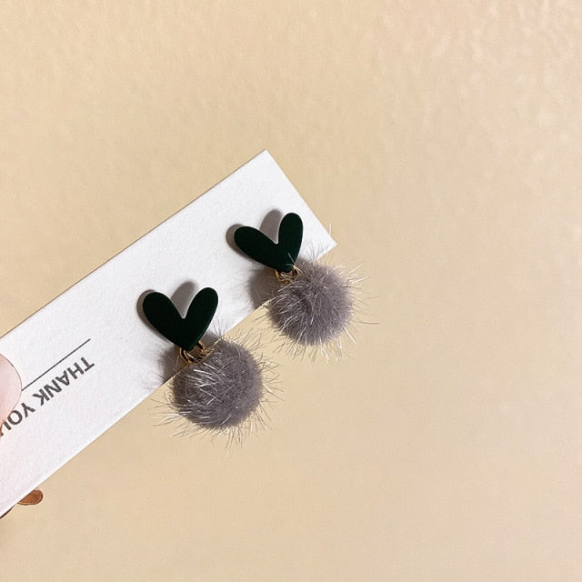 Korean New Simple Geometry Earrings