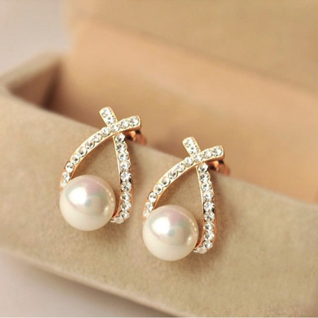 Korean New Simple Geometry Earrings