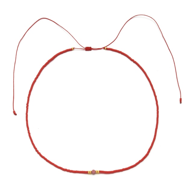 Boho Cute Pearl Choker Necklace