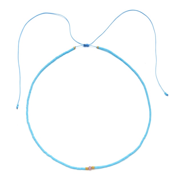 Boho Cute Pearl Choker Necklace