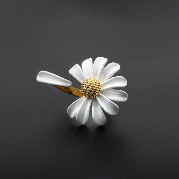 Korean Style Cute Small Daisy Flower Stud Earrings