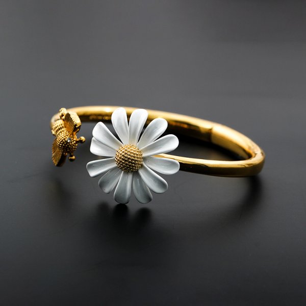 Korean Style Cute Small Daisy Flower Stud Earrings
