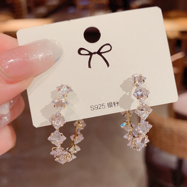 Women's Geometric Drop Earrings