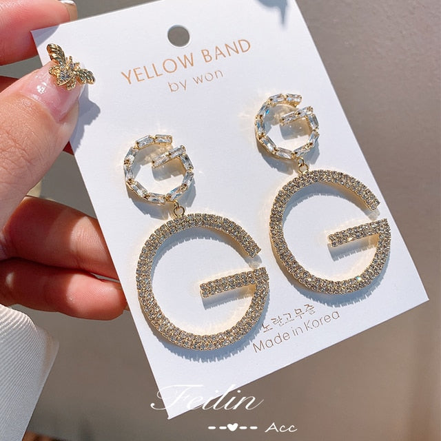 Women's Geometric Drop Earrings