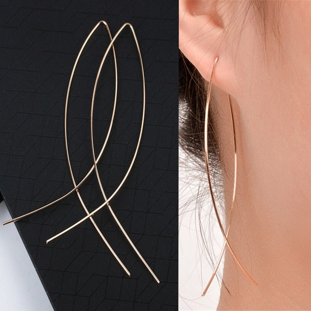 Women's Geometric Drop Earrings