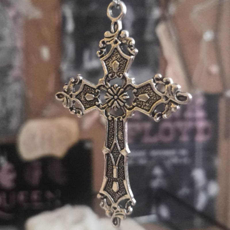 Fashion Vintage Cross Pendant Necklace