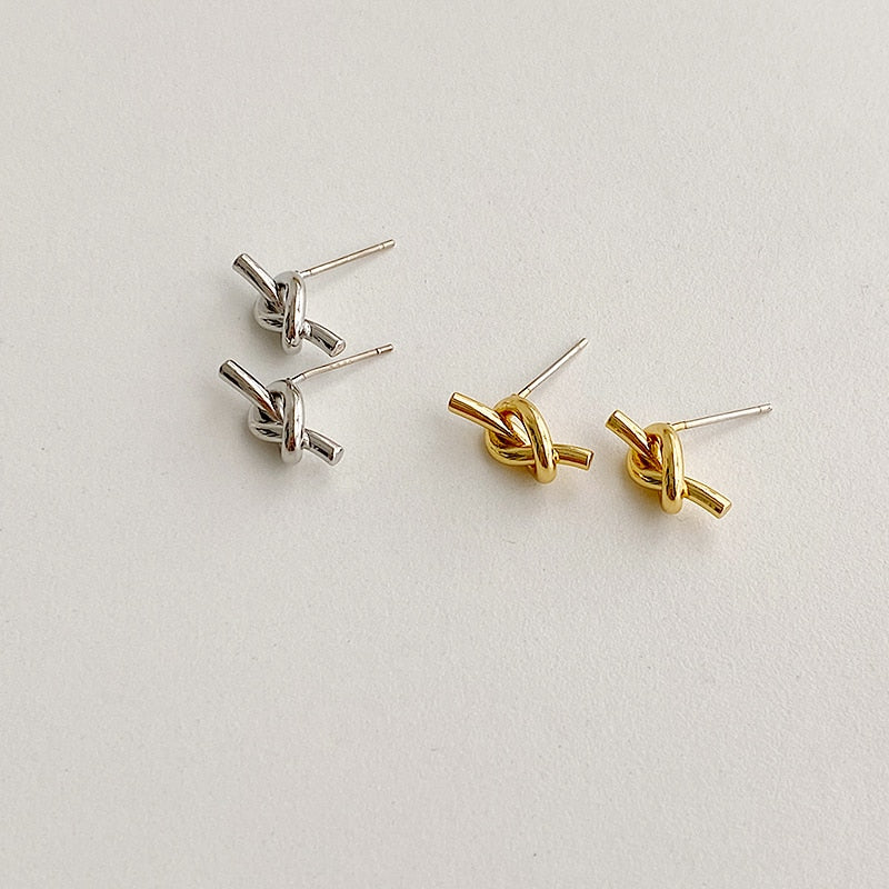 Women Geometric Gold Simple Earrings